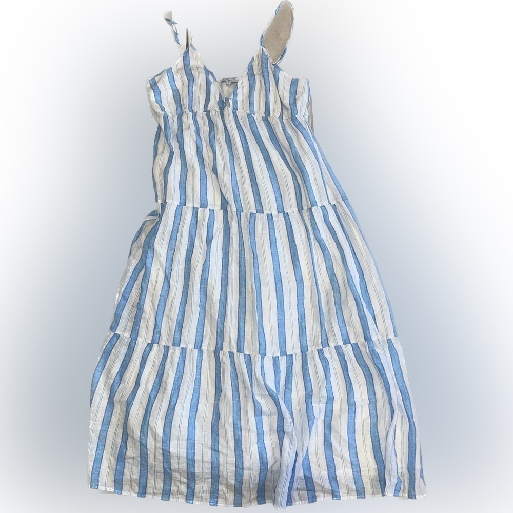 Nwot Rails Avril Gibson Stripe Midi Summer Dress … - image 4